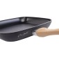 Τηγάνι Γκριλιέρα NATUR από Αλουμίνιο 26cm Lamart LT1307 Μαύρο
