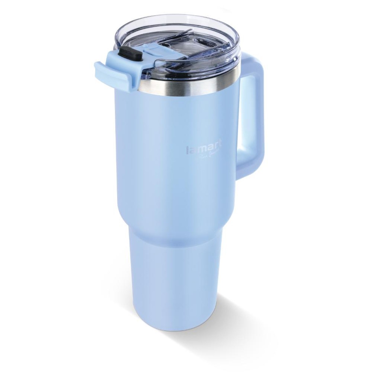 Ποτήρι Θερμός από Ανοξείδωτο & Πλαστικό 1.2L HUGE Lamart LT4087 Μπλε