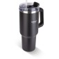 Ποτήρι Θερμός από Ανοξείδωτο & Πλαστικό 900ml HUGE Lamart LT4091 Μαύρο