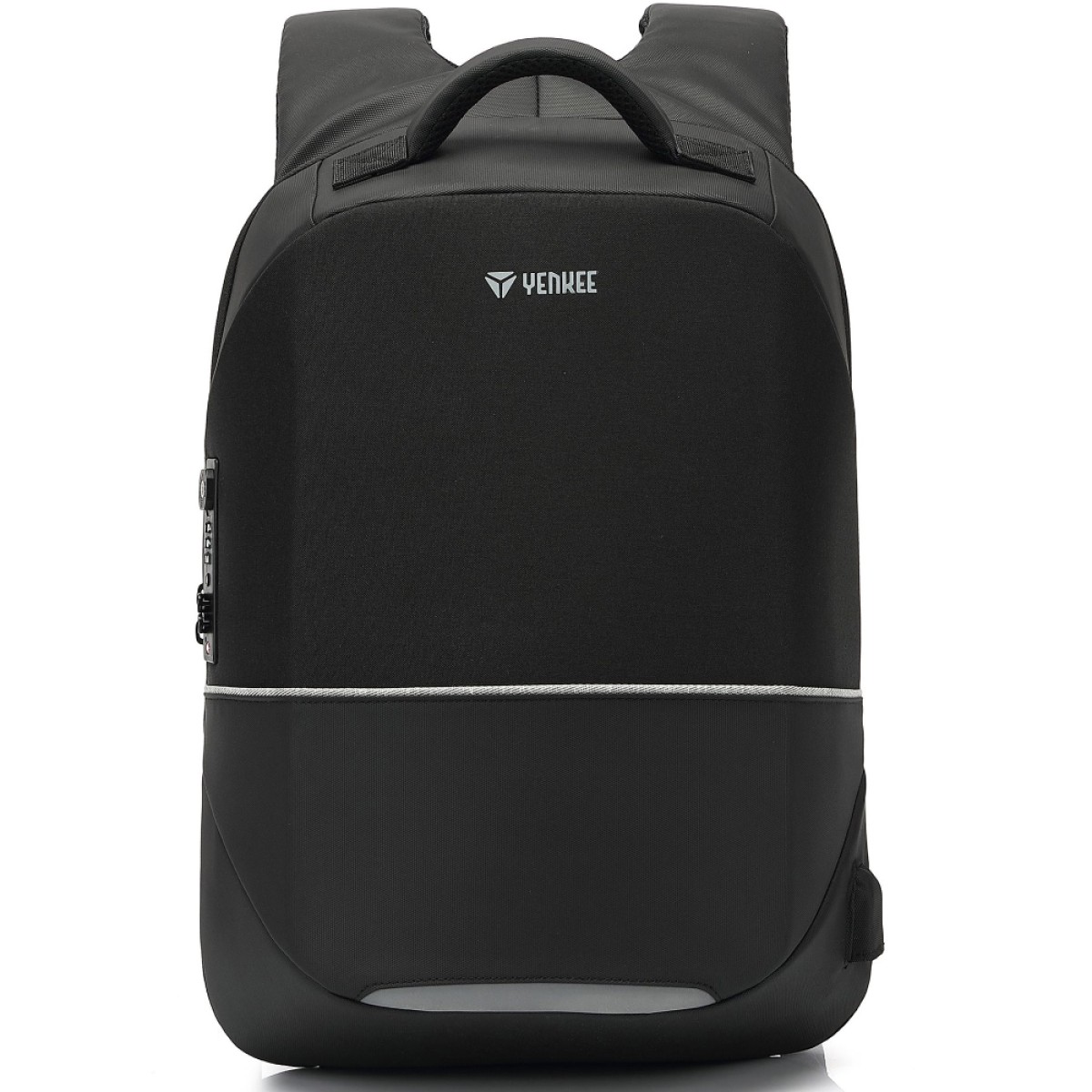 Τσάντα Αντικλεπτική Yenkee YBB 1501 15.6" 20L με TSA Κλείδωμα Ασφαλείας και Θύρα για Powerbank (43x32x16 cm) Μαύρη