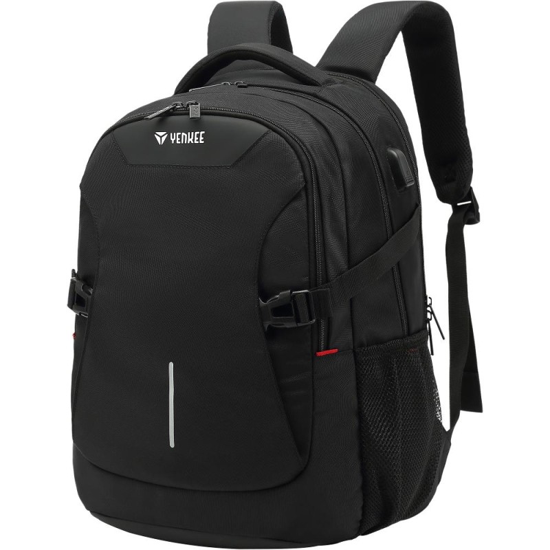 Τσάντα Yenkee YBB 1502 15.6" 20L με 3 Θήκες Αποθήκευσης και Θύρα για Powerbank (46x31x17 cm) Μαύρη