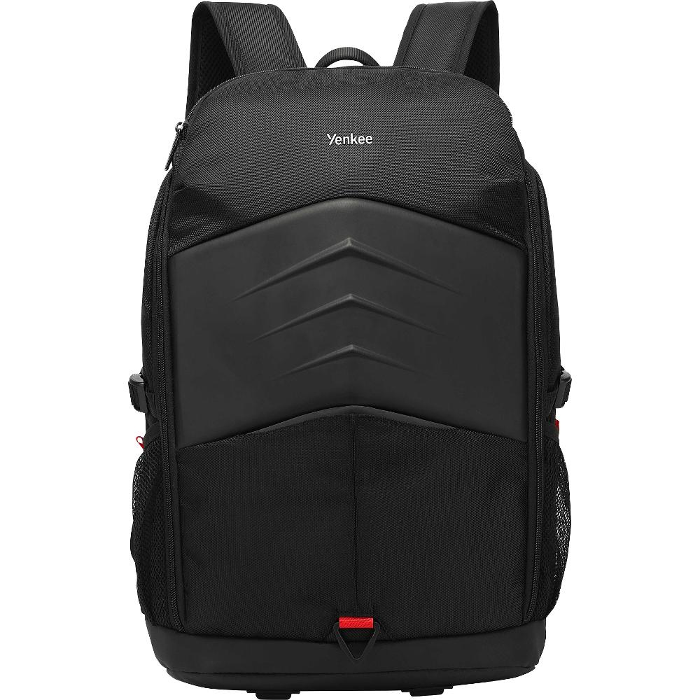 Τσάντα Yenkee YBB 1503 15.6" 22L με 2 Θήκες Αποθήκευσης και Υδροφοβική Ενισχυμένη Κατασκευή για Προστασία των Συσκευών (48x32x16 cm) Μαύρη