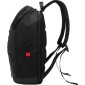 Τσάντα Yenkee YBB 1503 15.6" 22L με 2 Θήκες Αποθήκευσης και Υδροφοβική Ενισχυμένη Κατασκευή για Προστασία των Συσκευών (48x32x16 cm) Μαύρη
