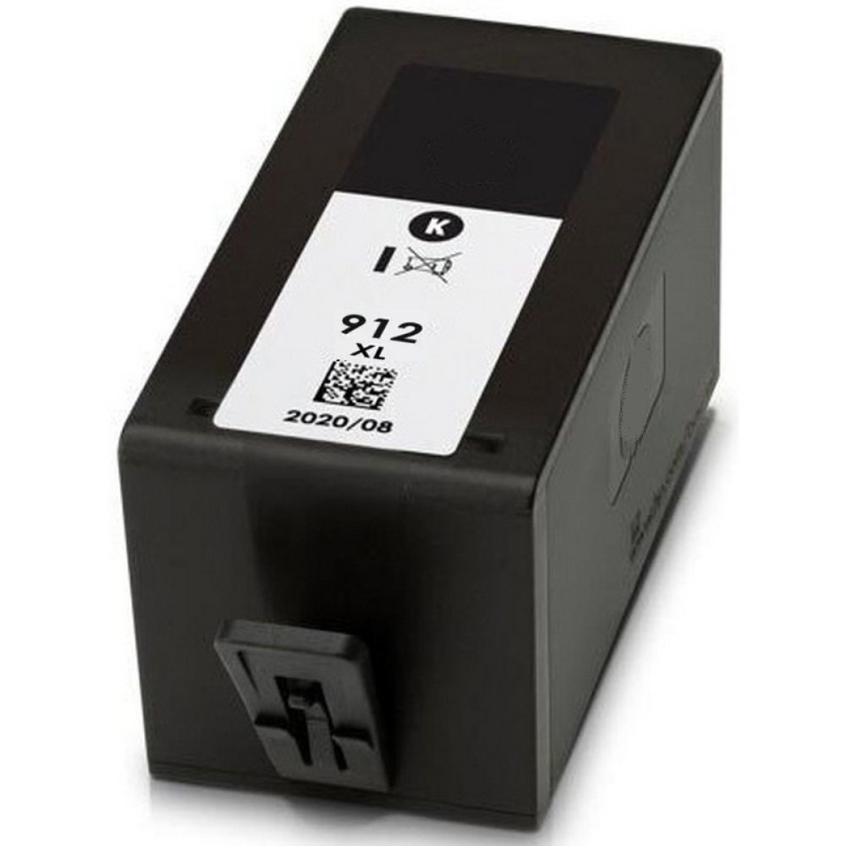 Μελάνι HP Συμβατό 912XL BK (3YL84AE) Σελίδες:1500 Black για Officejet, Officejet PRO 8010e, 8012e, 8014e, 8015e, 8017, 8020, 8022e, 8023, 8024e, 8025e