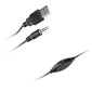 Yenkee YSP 2010BK Stereo Ηχεία 2.0 5W με Ξύλινη Καμπίνα και Παροχή Ρεύματος μέσω USB-A Μαύρα