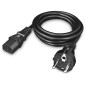 Καλώδιο Τροφοδοσίας Yenkee YPC 571 IEC 320 C13 1.5m
