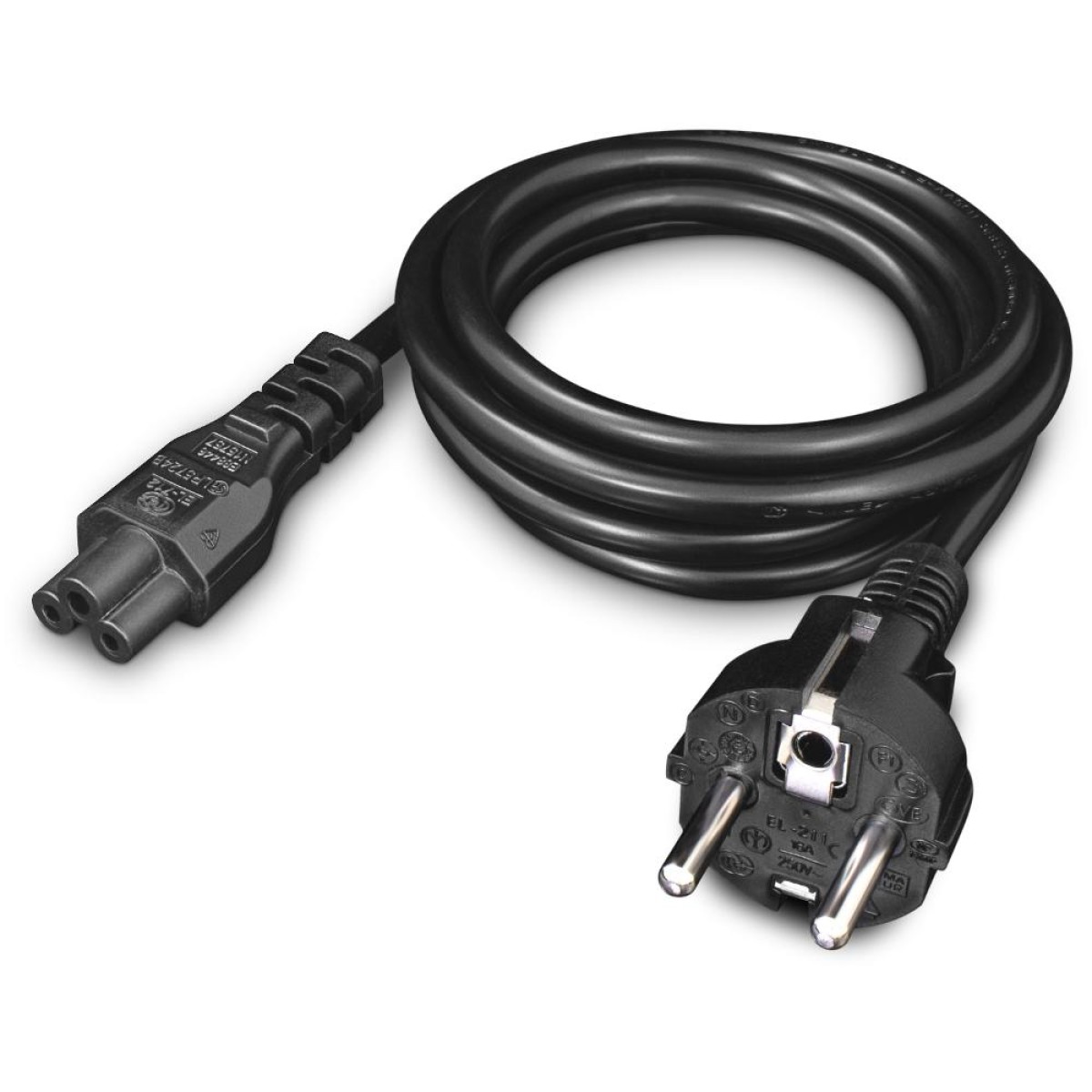 Καλώδιο Τροφοδοσίας Yenkee YPC 572 IEC 320 C5 1.5m