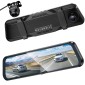 Καταγραφική Κάμερα Αυτοκινήτου Hoco DV16 1080p Full HD 140° 9.66" Οθόνη Αφής και 720p 120° Rear Camera