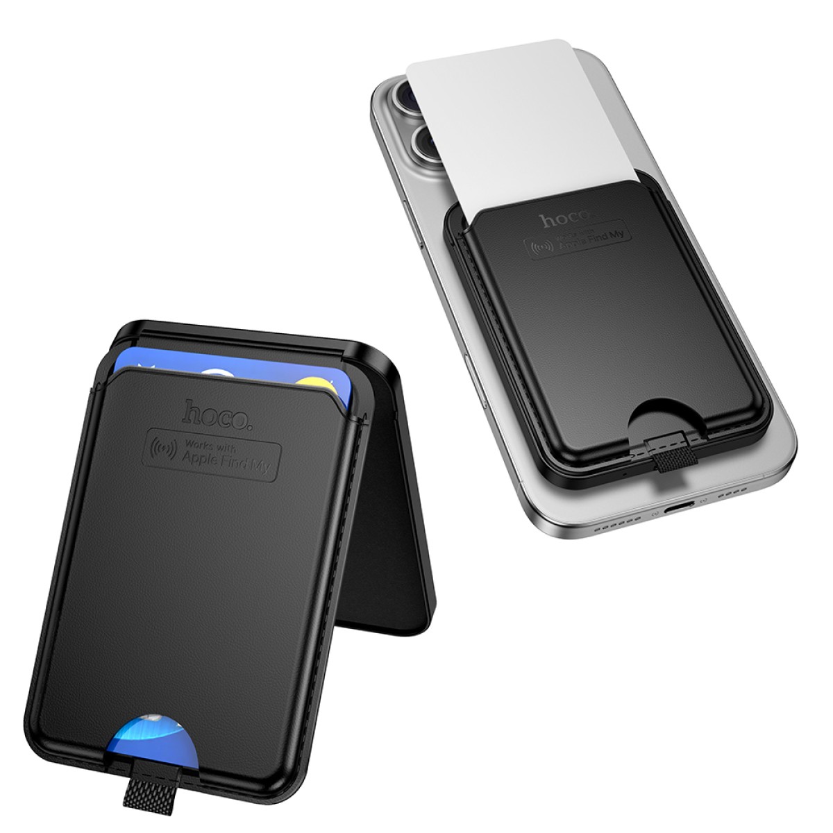 Hoco E91I Anti-Lost Device / Θήκη για Κάρτες Μαγνητική Μόνο για iOS Συμβατό με Apple Find My Network