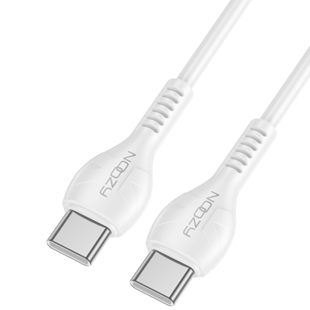Καλώδιο Σύνδεσης και Φόρτισης A45 Power USB-C σε USB-C Fast Charging 60W+Apple PD27 Λευκό 1m