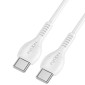 Καλώδιο Σύνδεσης και Φόρτισης A45 Power USB-C σε USB-C Fast Charging 60W+Apple PD27 Λευκό 1m