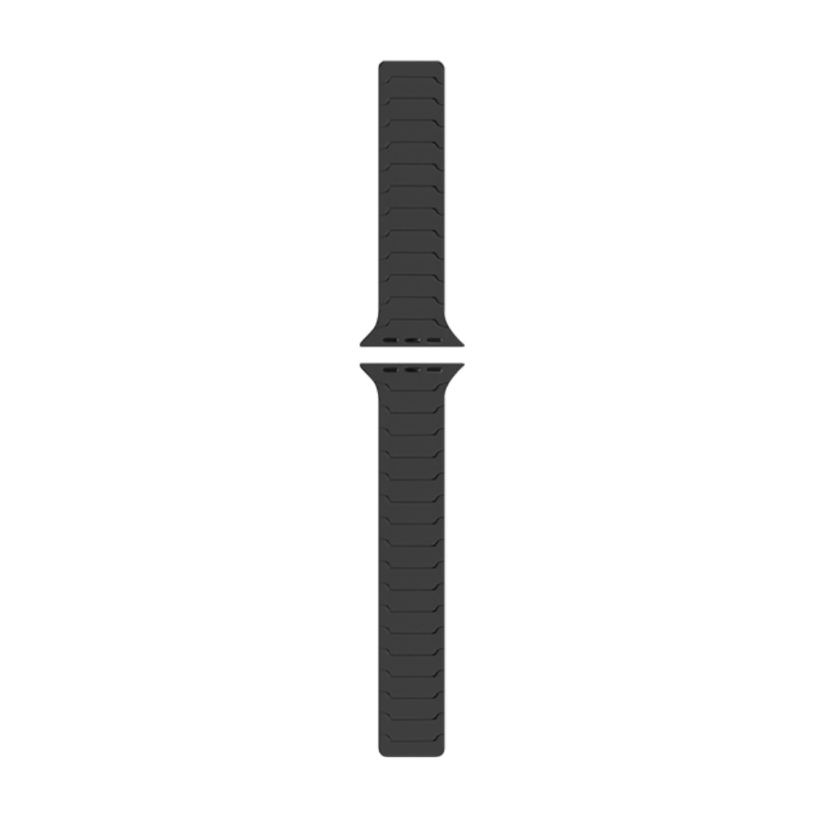 Watchband Hoco WA39 Flex Series 44/45/46/49mm Silicon Strap για Apple Watch series 1/2/3/4/5/6/7/8/9/se/ultra1/ultra2 Μαύρο