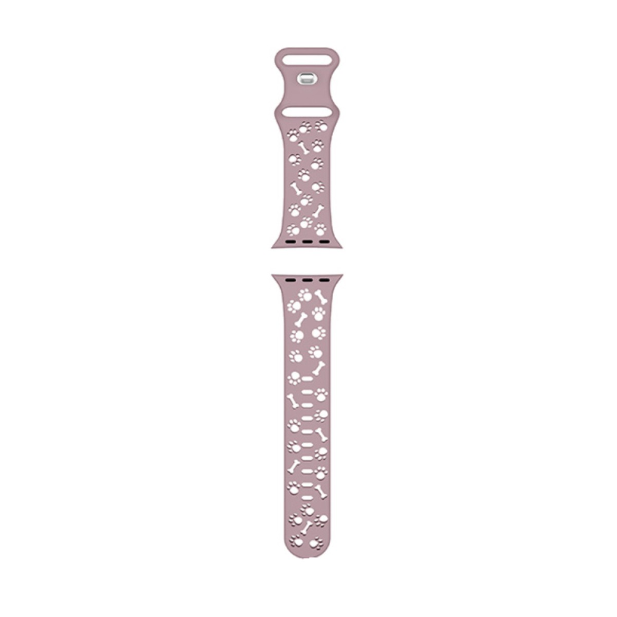 Watchband Hoco WA38 Time Series 44/45/46/49mm Silicon Strap για Apple Watch series 1/2/3/4/5/6/7/8/9/se/ultra1/ultra2 Ροζ