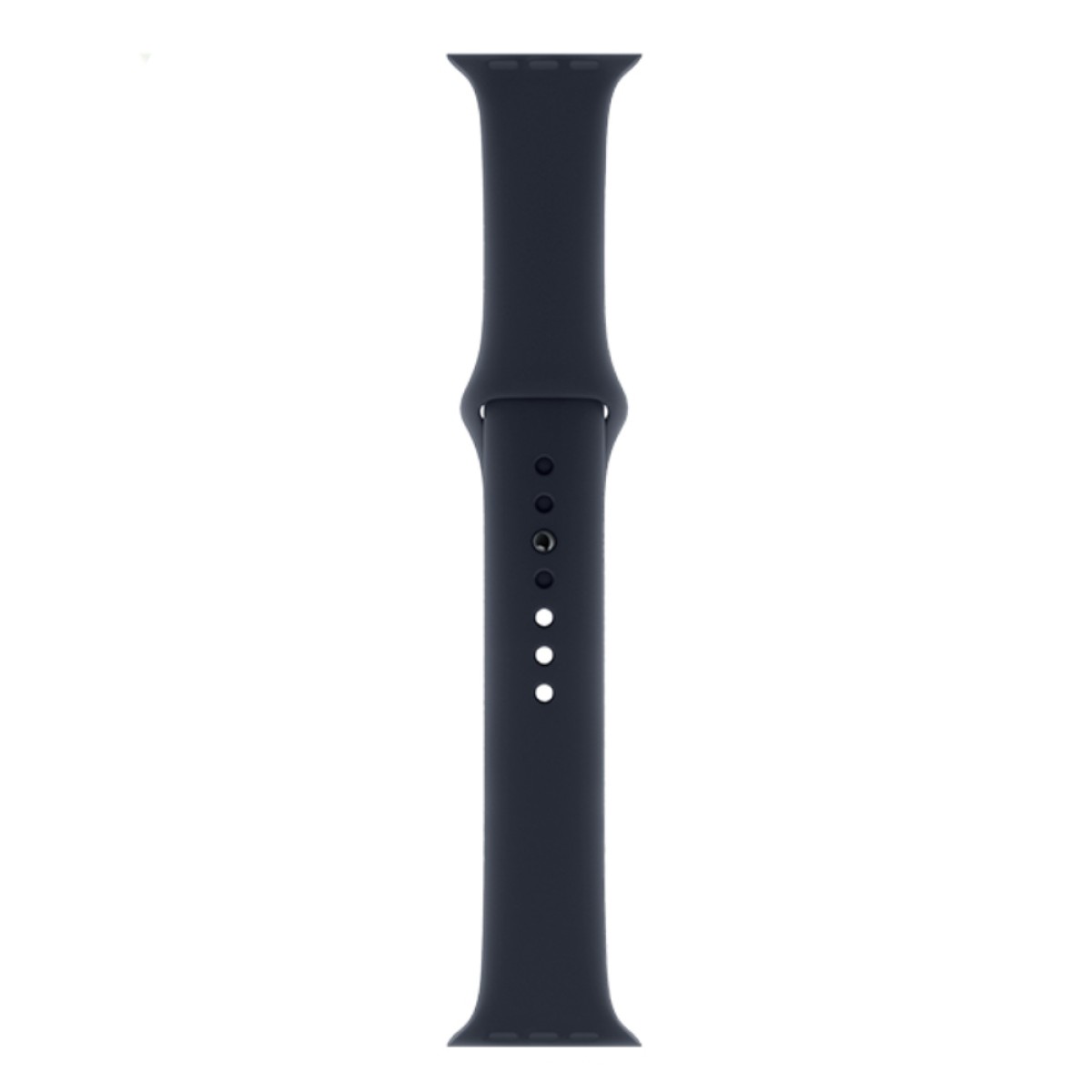 Watchband Hoco WA37 38/40/41/42mm Fluorine Rubber Strap για Apple Watch series 1/2/3/4/5/6/7/8/9/SE/SE2 Μαύρο