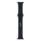 Watchband Hoco WA37 38/40/41/42mm Fluorine Rubber Strap για Apple Watch series 1/2/3/4/5/6/7/8/9/SE/SE2 Μαύρο