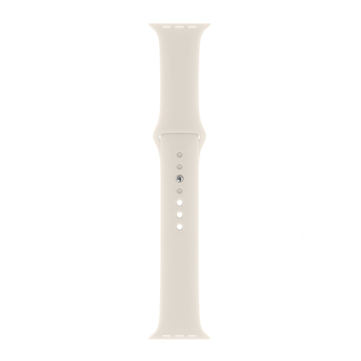 Watchband Hoco WA37 38/40/41/42mm Fluorine Rubber Strap για Apple Watch series 1/2/3/4/5/6/7/8/9/SE/SE2 Λευκό