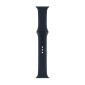 Watchband Hoco WA37 44/45/46/49mm Fluorine Rubber για Apple Watch series 1/2/3/4/5/6/7/8/9/se/ultra1/ultra2 Μαύρο