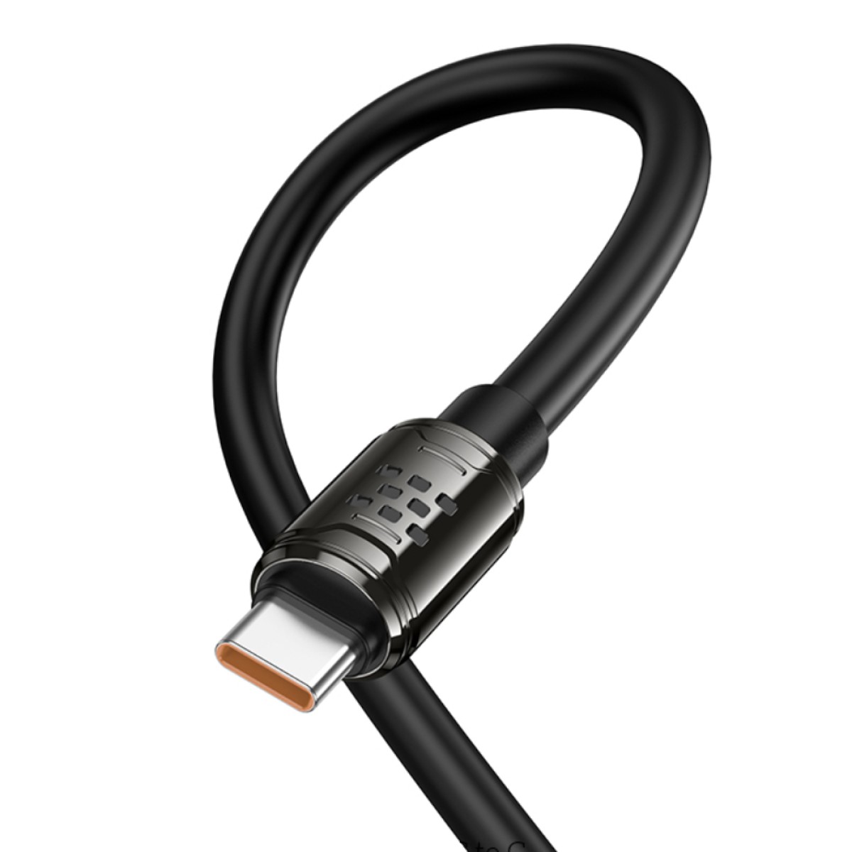 Καλώδιο Hoco U143 Joy USB-C σε USB-C 240W PD3.1 Fast Charging 5A Μαύρο 1.2m