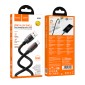Καλώδιο Hoco U143 Joy USB-A σε USB-C Fast Charging 5A Μαύρο 1.2m