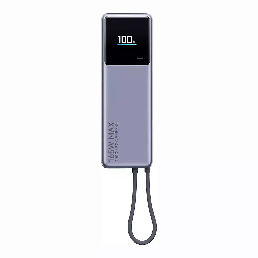 Xiaomi Power Bank 10000mAh BHR9361GL 165W Fast Charge με 1xUSB-C και Ενσωματωμενο Καλώδιο
