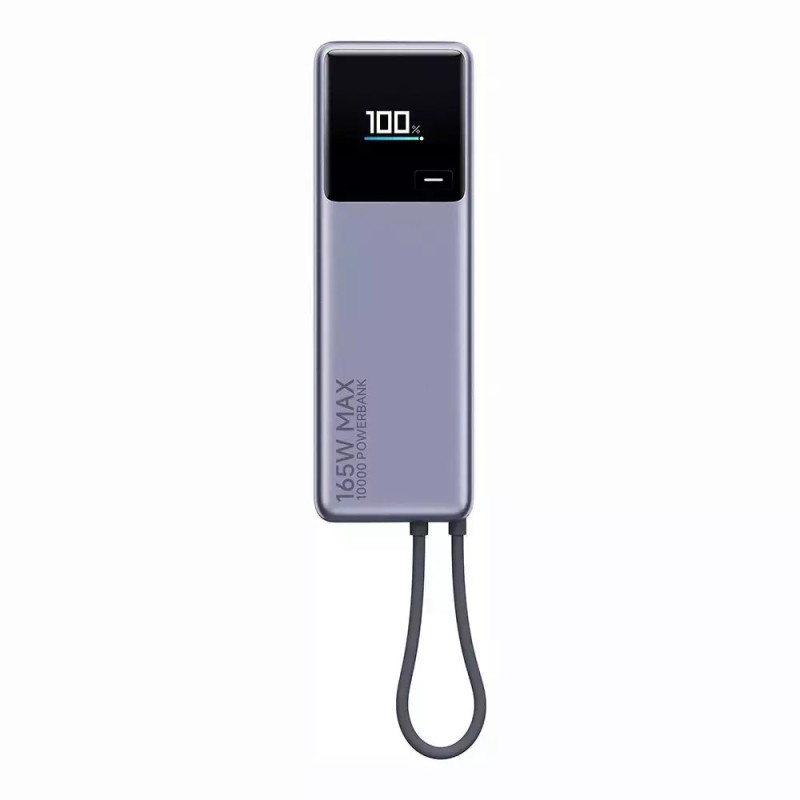 Xiaomi Power Bank 10000mAh BHR9361GL 165W Fast Charge με 1xUSB-C και Ενσωματωμενο Καλώδιο