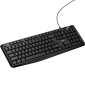 Ενσύρματο Πληκτρολόγιο Hoco GM60 Cool 104 Πλήκτρα (EN) με USB Καλώδιο 1.45m Μαύρο