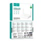 Wifi Router Mini Hoco HI36 Wifi4 300Mbps 2.4GHz 2x5dBi Λευκό