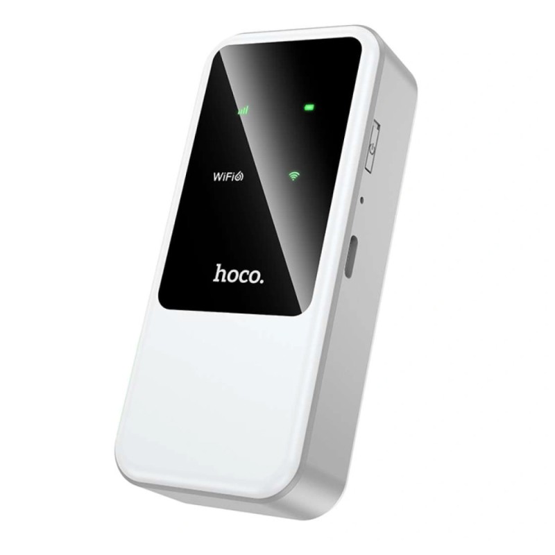 Φορητό Wifi Router Hoco HI42 4G Wifi6 150Mbps 2.4GHz 2000mAh Λευκό