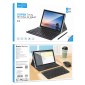 Tablet Hoco A15 10.1" 4G 6GB/128GB Super Thin MicroSD Android 14 4000mAh με Πληκτρολόγιο Θήκη και Στυλό Ασημί
