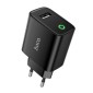 Φορτιστής Ταξιδίου Hoco DC93 1xUSB-A 5V 2.1A Μαύρος