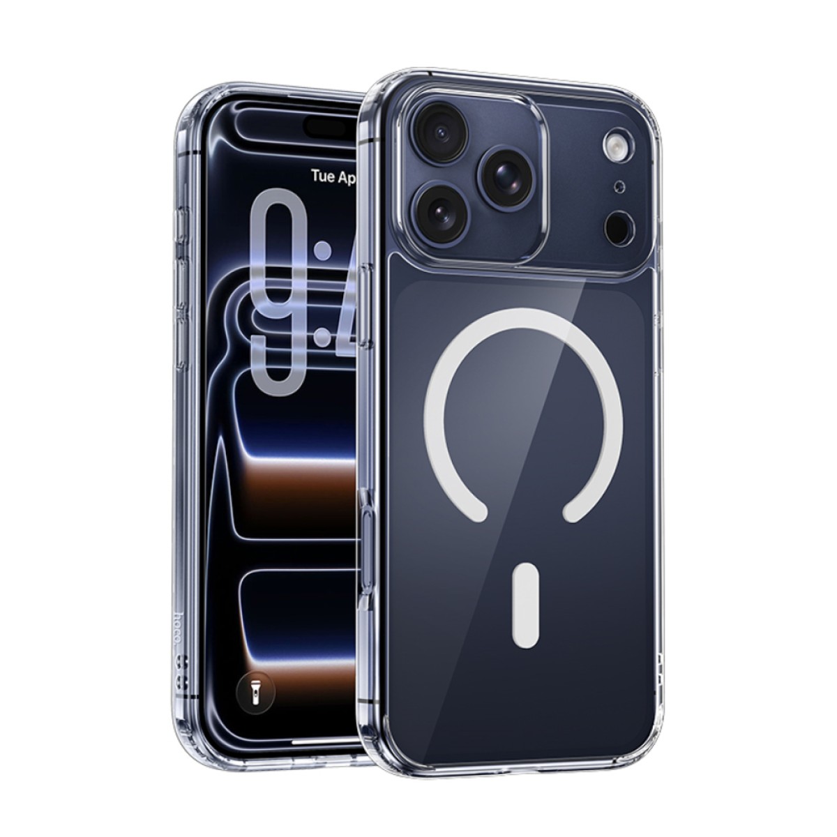 Θήκη Hoco TPU All Round Protective Airbag Anti-Fal  για Apple iPhone 17 Pro Διάφανη