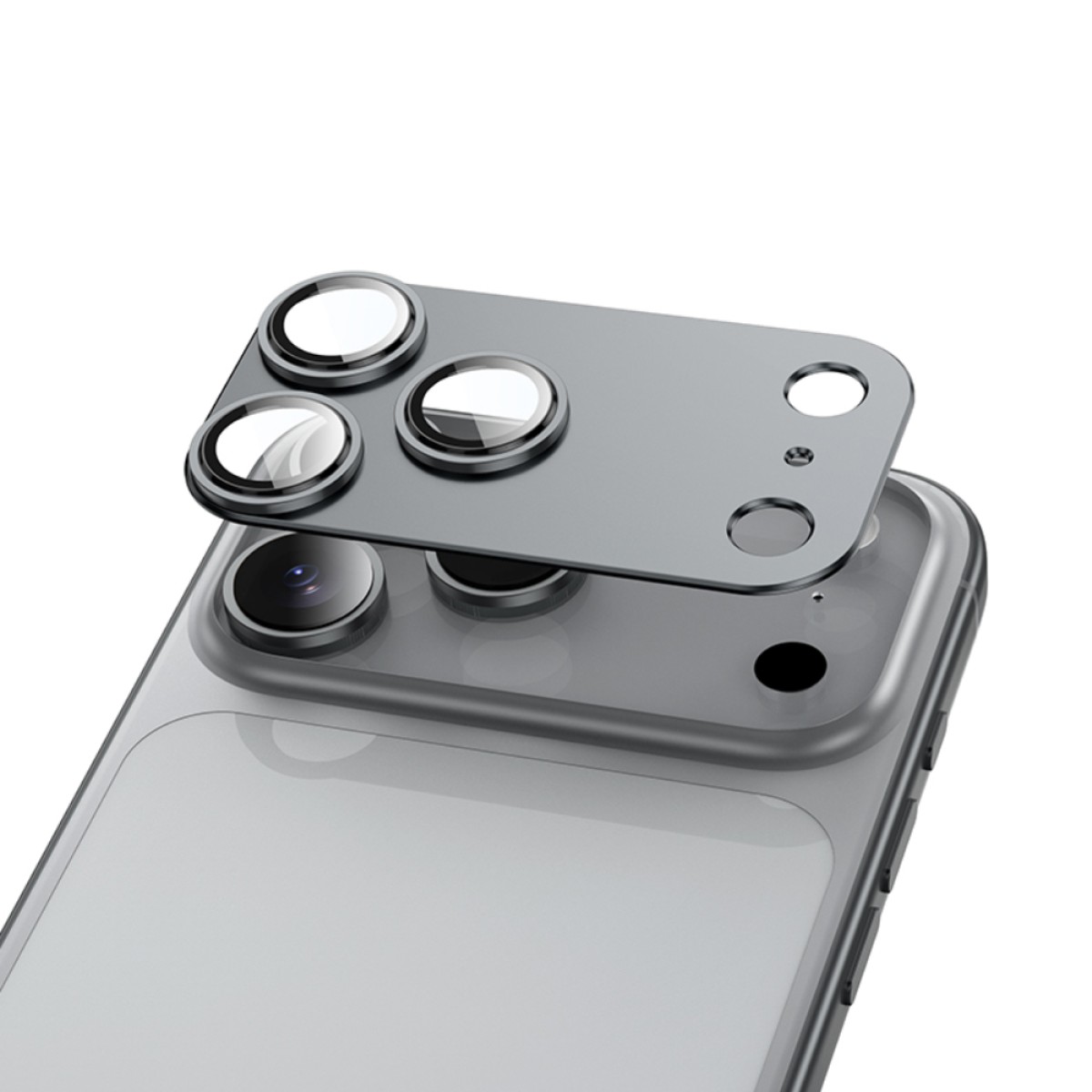 Προστασία Κάμερας Hoco Full Guard V16 για Apple iPhone 17 Pro Space Gray
