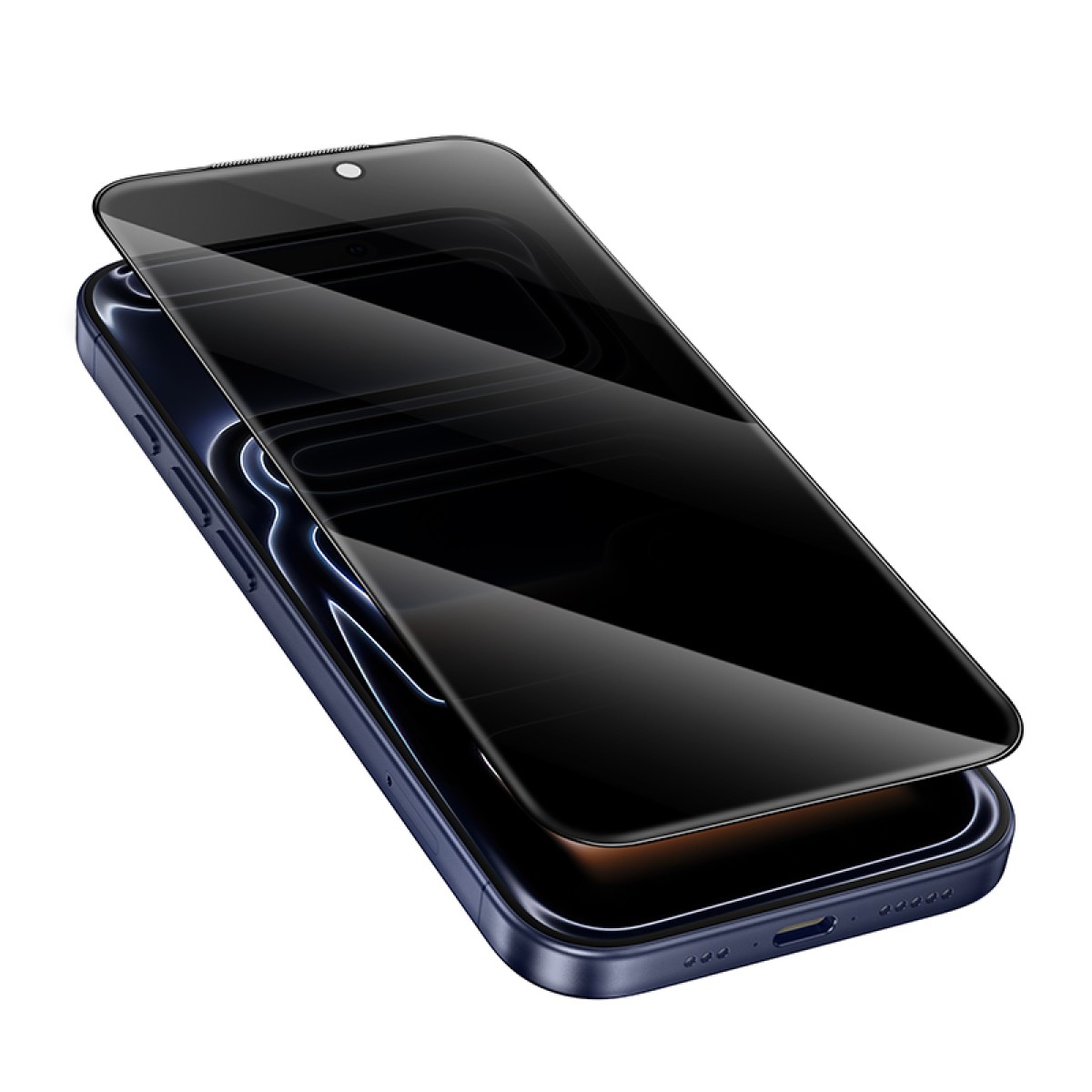 Tempered Glass Hoco Spy G15 Full Screen Privacy 0.33mm για Apple iPhone 17 Pro Max Σετ 10 τεμ.