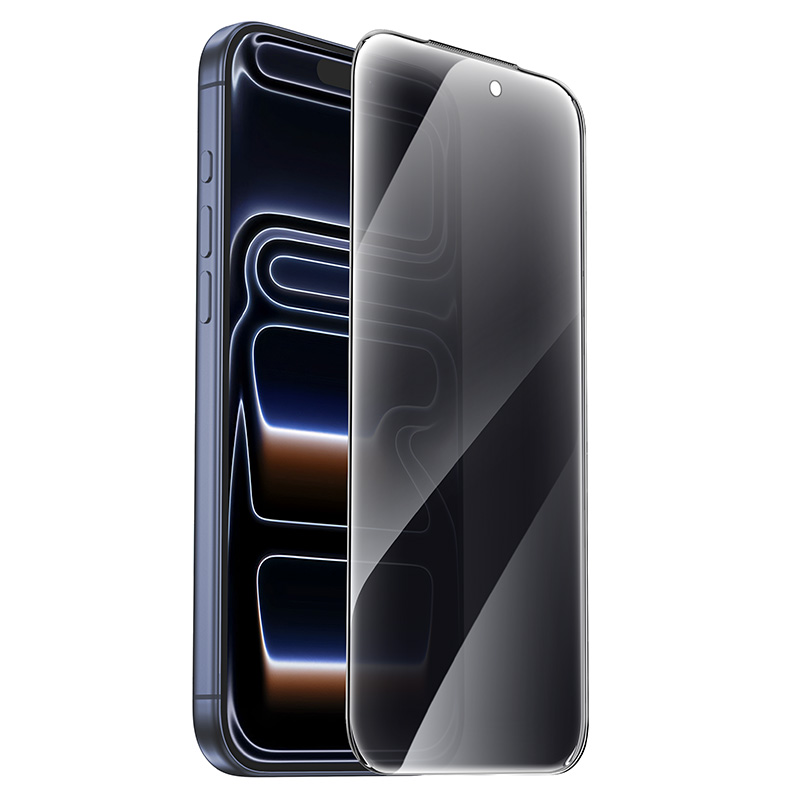 Tempered Glass Hoco Bear Shield A888 HD 4H 0.4mm Large Arc 28 Μοίρες Privacy Protection για Apple iPhone 17 Pro