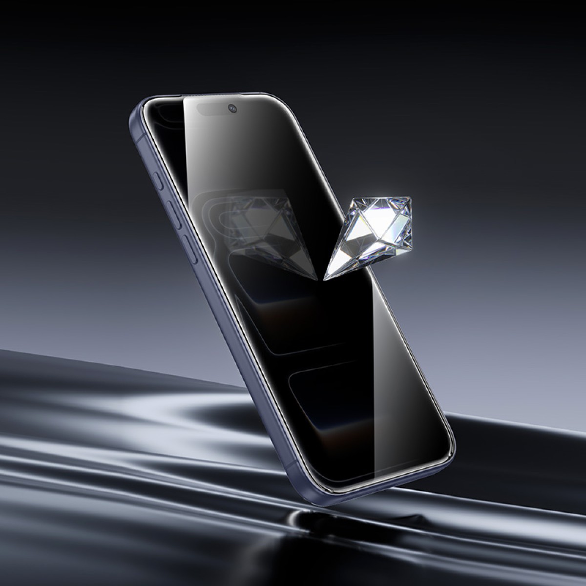 Tempered Glass Hoco Bear Shield A888 HD 4H 0.4mm Large Arc 28 Μοίρες Privacy Protection για Apple iPhone 17 Pro Max
