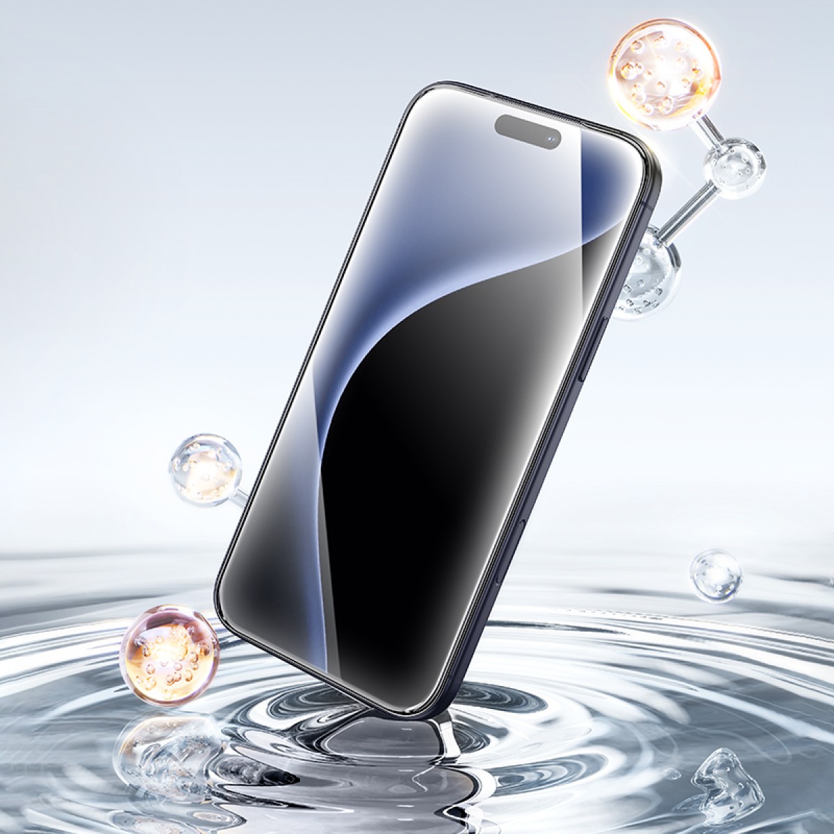 Tempered Glass Hoco Bear Shield A888 Pro Corning Glass Anti Fingerprint για Apple iPhone 17 Pro