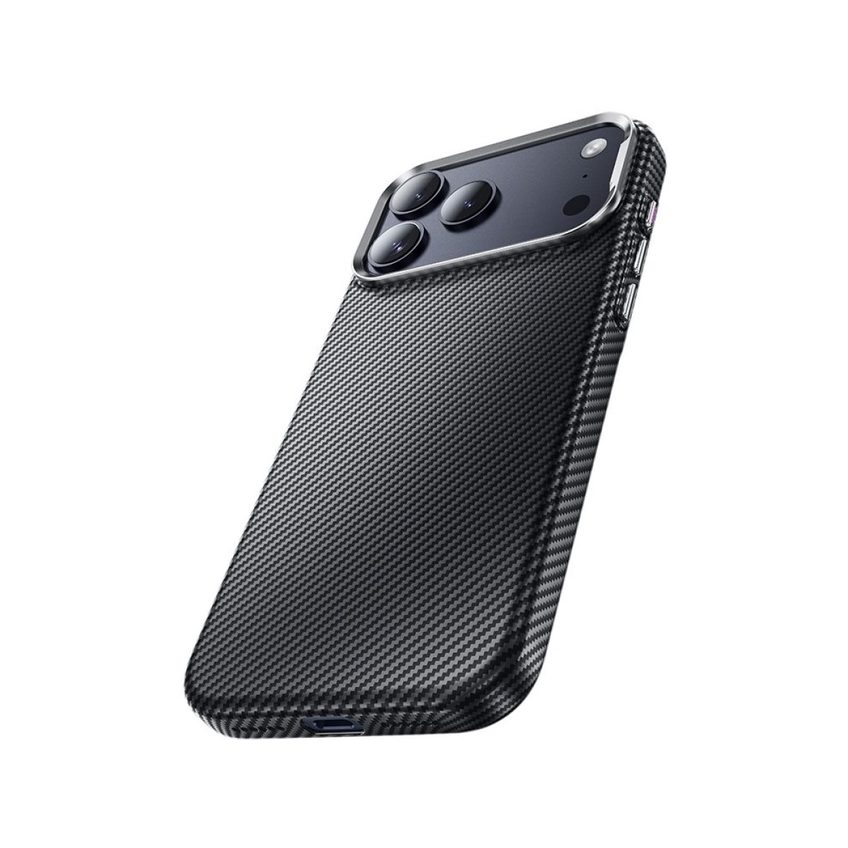 Θήκη Hoco Carbon Fiber Magsafe για Apple iPhone 17 Pro Μαύρη