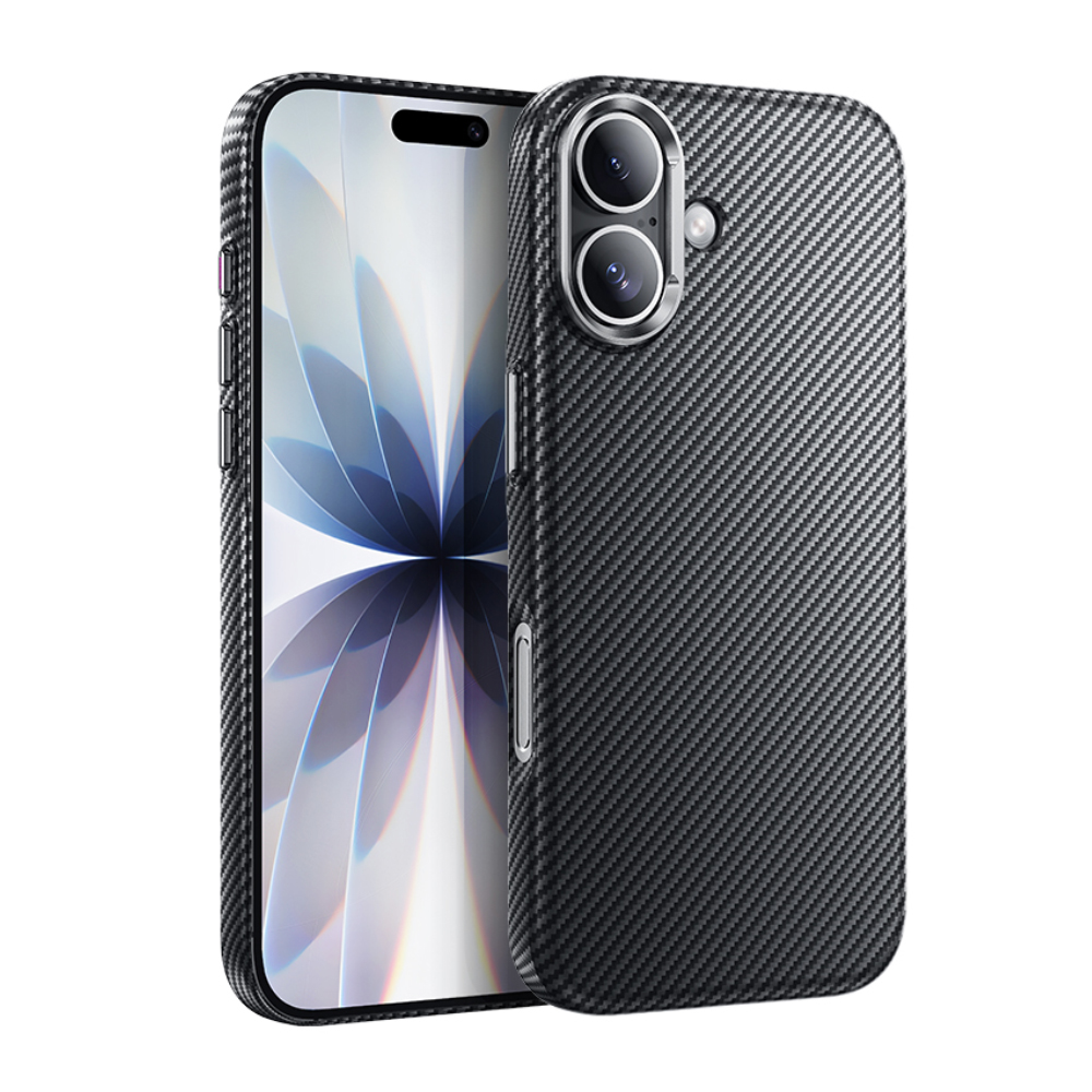Θήκη Hoco Carbon Fiber Magsafe για Apple iPhone 17  Μαύρη