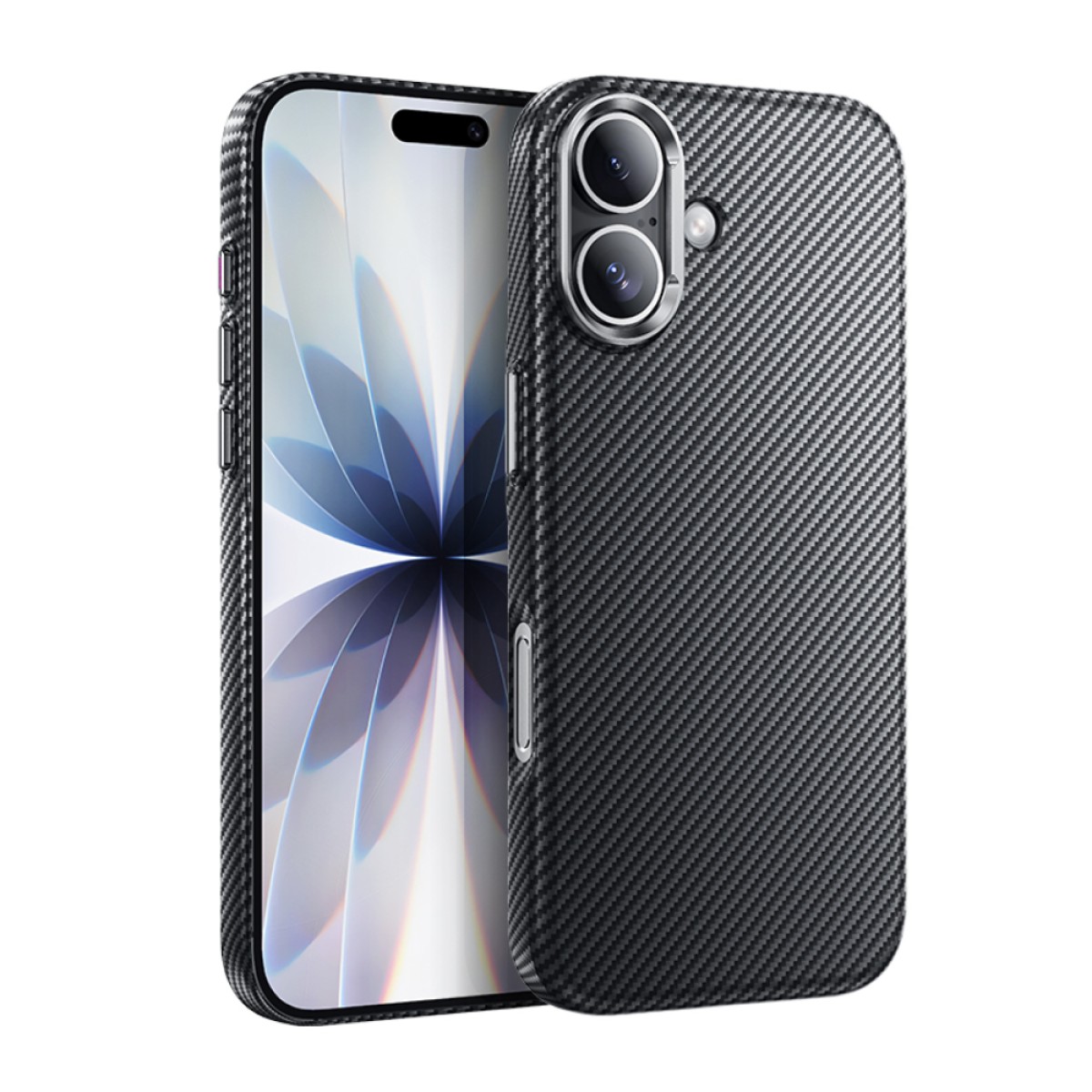 Θήκη Hoco Carbon Fiber Magsafe για Apple iPhone 17  Μαύρη