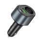 Φορτιστής Αυτοκινήτου Hoco Z56 Friend Dual USB Fast Charge PD35W+QC3.0  με Υποδοχή Αναπτήρα Μαύρος