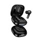 Wireless Hands Free Hoco EW204 Verso TWS v6 350mAh με 4 Ώρες Λειτουργίας και Κουμπιά για Έλεγχο Μουσικής στη Θήκη Φόρτισης Μαύρα