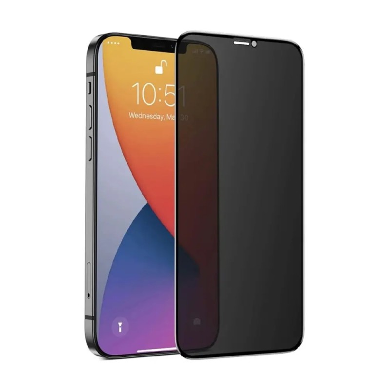 Tempered Glass Noozy Privacy 30 Μοίρες Protection Full Face 3D για Xiaomi Redmi 15 4G 5G