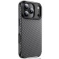 Θήκη Ancus AutoFocus Carbon Fiber για Apple iPhone 17 Pro Μαύρη