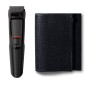 Επαναφορτιζόμενο Trimmer Philips MG3710/15 Multigroom Series 3000 6 σε 1 με Εξάρτημα για τη Μύτη και 4 Κεφαλές Διαφορετικού Μήκους Μαύρο
