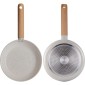 Τηγάνι Κεραμικό Αντικολλητικό 20cm CERAMIC Lamart LT1314 Λευκό