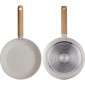 Τηγάνι Κεραμικό Αντικολλητικό 24cm CERAMIC Lamart LT1315 Λευκό