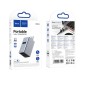 Hub Hoco HB54 3-in-1 USB σε 2xUSB2.0 και 1xUSB3.0 Ταχύτητα εως 5Gbps Metal Grey
