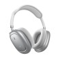 Wireless Hands Free Hoco W68 Calma HiFi Audio ANC v6.0 400mAh 45 Ώρες Ομιλίας AUX USB-C Ασημί