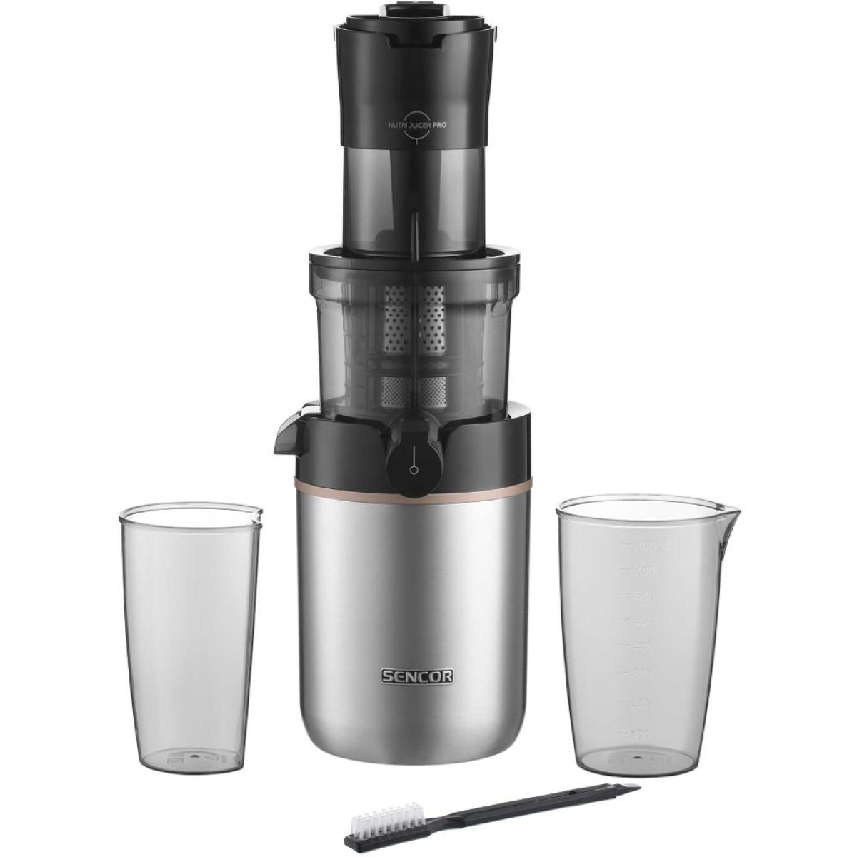 Αποχυμωτής Sencor SSJ 8050SS 200W Nutri Pro Μαύρο/Ασημί