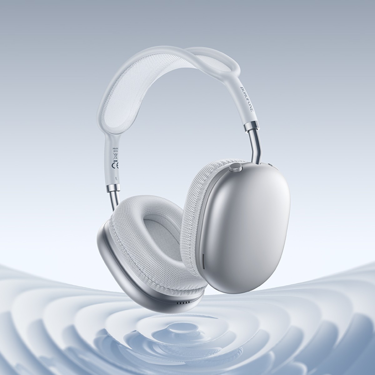 Wireless Hands Free BO36 Tone TWS v6 300mAh 30 Ώρες Ομιλίας USB-C Ασημί